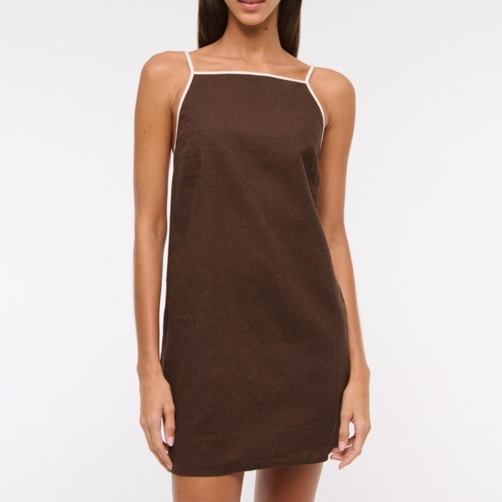 A&F linen mini dress